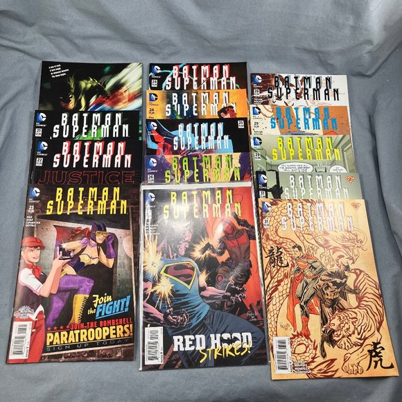 Batman Superman DC Comics Huge Lot 29 Asst Issues 2013-2016 Series + Variants - Picture 6 of 6